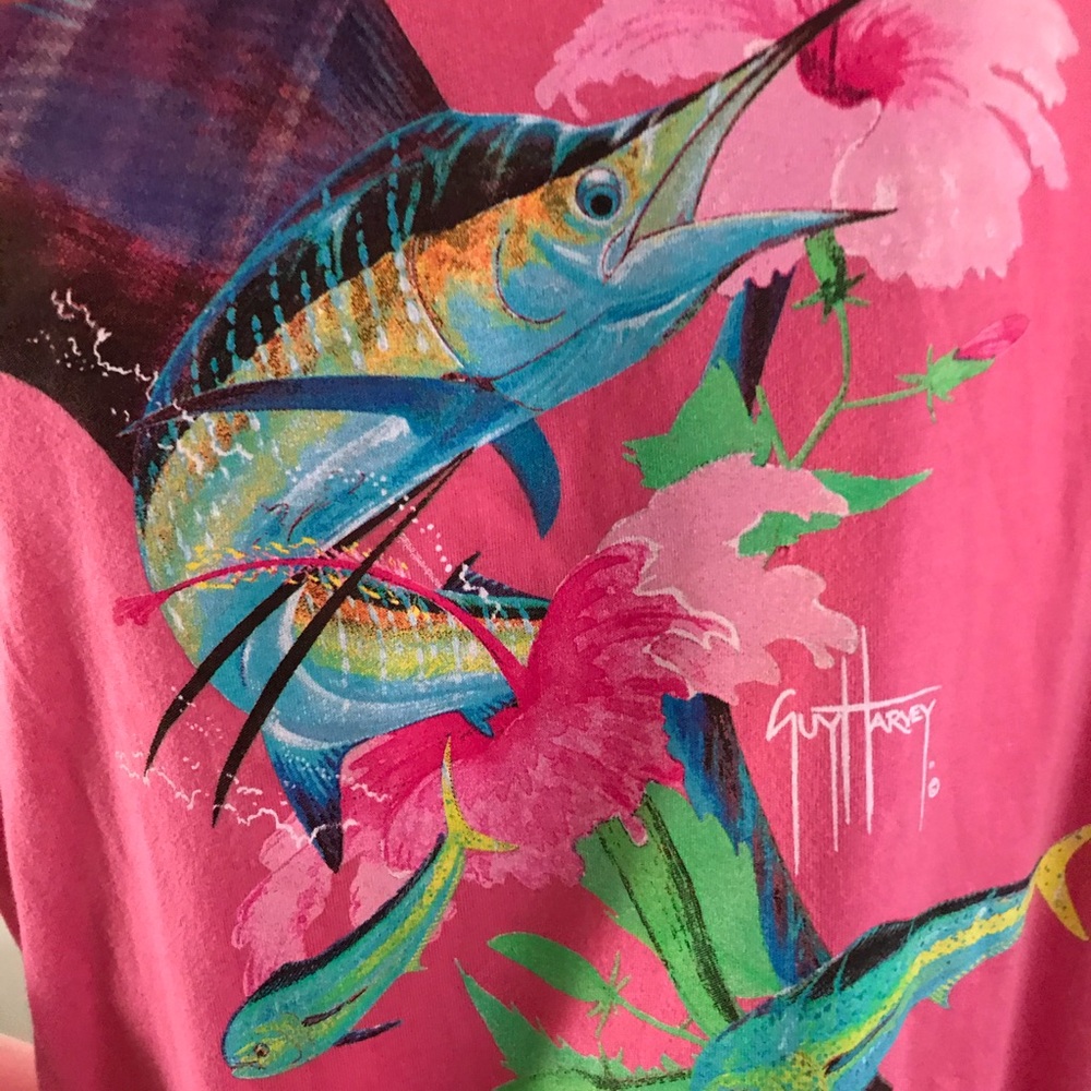 New Guy Harvey Ladies T Shirt - Picture 1 of 8